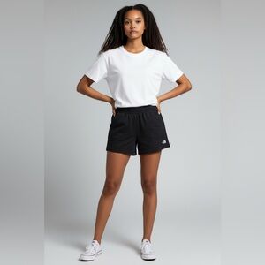 The North Face Black Womens Drawstring Shorts M